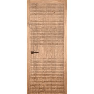 Межкомнатная дверь массив дуба Легно 9 дуб натуральный глухая