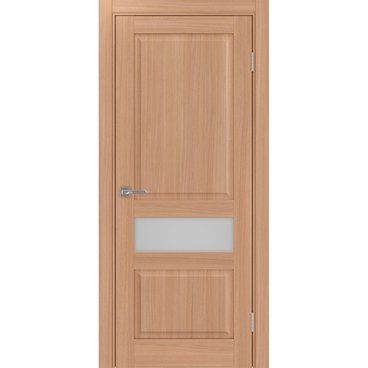 Межкомнатная дверь Тоскана 631.121 ясень тёмный со стеклом