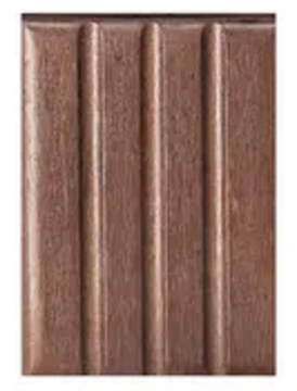 Подпятник дверной шпонированный фигурный Regidoors 75х175х20 мм