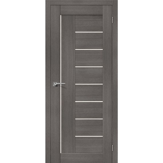 Фото двери эко шпон Porta 29 в цвете grey veralinga