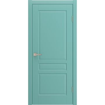 Межкомнатная дверь Бриз бирюзовая эмаль RAL 6027 глухая