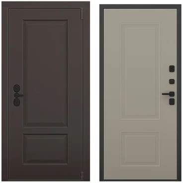 Входная дверь Шэбби амаретто силк панель кобальт