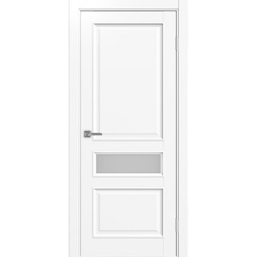Межкомнатная дверь Тоскана багет 631.121 белый снежный со стеклом