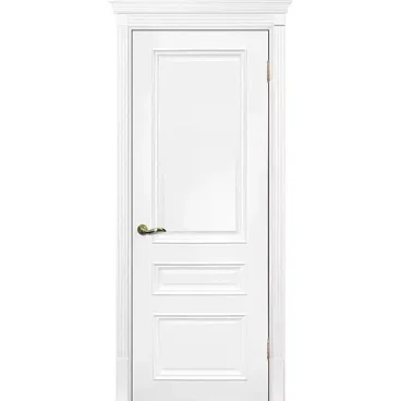 Межкомнатная дверь эмаль Текона Смальта 06 белая RAL 9003 глухая