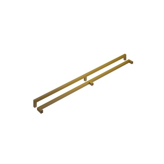 Дверная ручка-скоба Incontro 20-20 золотая для замка AGB TOUCH