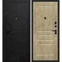 Входная дверь Лабиринт-201 панель фрезерованная дуб песочный