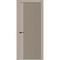 Межкомнатная дверь эмаль Ofram Линнея 2 капучино глухая
