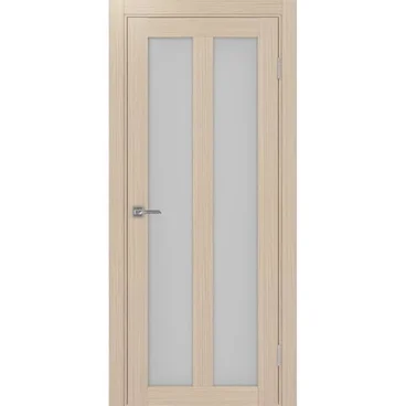 Межкомнатная дверь экошпон Турин 521.22 белёный дуб остеклённая