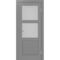 Фото двери Тоскана 630.221 цвет серый со стеклом