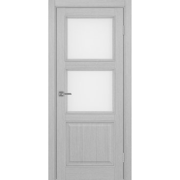 Межкомнатная дверь Тоскана багет 630.221 серый дуб со стеклом