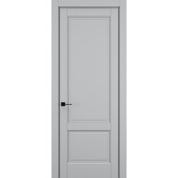 Межкомнатная дверь керамик SC 2 шеллак серый глухая