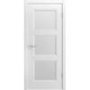 Межкомнатная дверь эмаль Belini 333 белая со стеклом 3