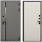 Входная дверь Пиано S антрацит силк панель гладкая силк грей