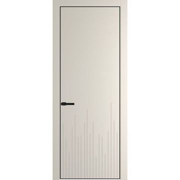 Межкомнатная дверь 7PA кремовая магнолия глухая