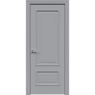 Межкомнатная дверь эмаль Прованс 2 серая глухая