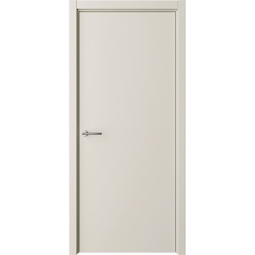 Межкомнатная дверь эмаль Геометрия 1 латте глухая