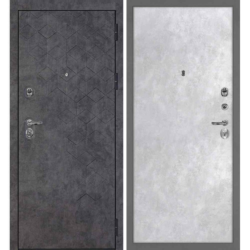 Входная дверь Тетра-126 панель гладкая бетон