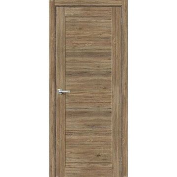 Межкомнатная дверь экошпон Bravo Порта-21 original oak глухая