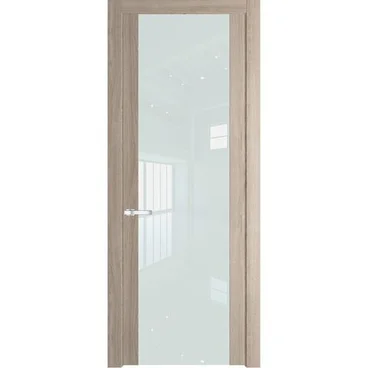 Межкомнатная дверь 1.7N дуб сонома остеклённая