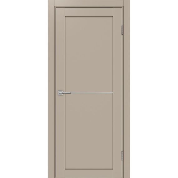 Межкомнатная дверь экошпон Турин 502АПП.11 мокко с молдингом