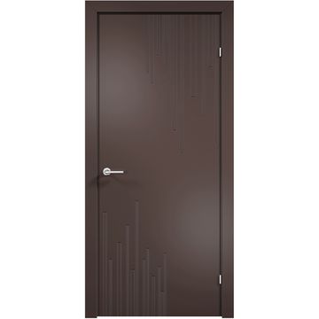 Межкомнатная дверь эмаль Дверцов Тиволи 1 RAL 8014 глухая