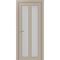 Фото двери из экошпона Турин 521.22 мокко остеклённая