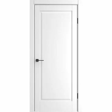 Межкомнатная дверь экошпон ДП-1 вайт пёрл глухая