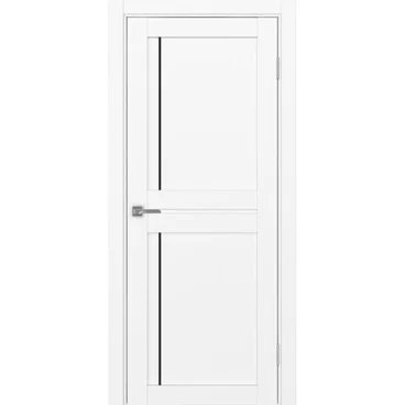 Межкомнатная дверь экошпон Турин 523АПП.111 белый снежный с молдингом