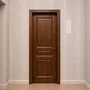 Межкомнатная дверь массив ольхи ОКА Валенсия античный орех глухая. Реализованный объект от компании ДВЕРЦОВ. Фото 1.
