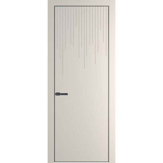 Межкомнатная дверь 8PA кремовая магнолия глухая