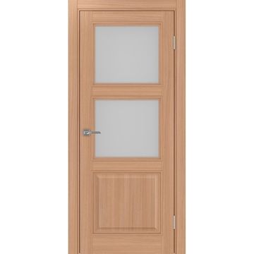 Межкомнатная дверь Тоскана багет 630.221 ясень тёмный со стеклом