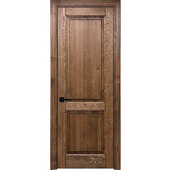 Фото межкомнатной двери массив сосны Дверцов Ливорно дуб коньяк глухая