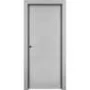 Межкомнатная дверь эмаль 1001 серая глухая