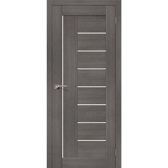 Фото двери эко шпон Porta 29 в цвете grey veralinga
