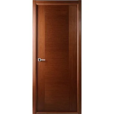 Межкомнатная дверь шпон Belwooddoors серия Классика Люкс орех глухая