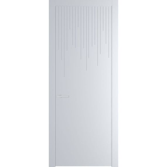 Межкомнатная дверь 8PA вайт глухая