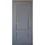 Фото межкомнатной двери экошпон Perfecto 101 barhat grey без стекла