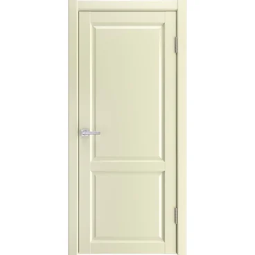 Межкомнатная дверь экошпон Emalit 2 слоновая кость глухая