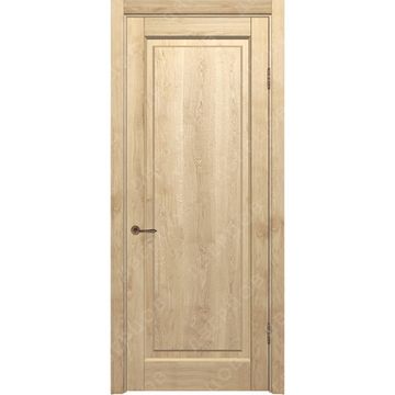 Межкомнатная дверь массив дуба без сучка Дверцов Кастро глухая
