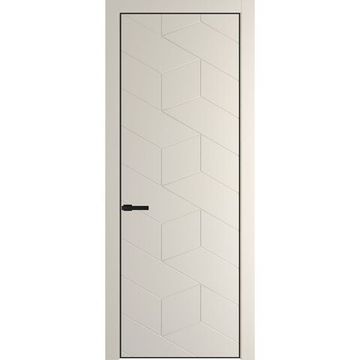 Межкомнатная дверь 9PA кремовая магнолия глухая