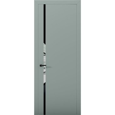 Межкомнатная дверь Палладий 8 Deep Green со стеклом