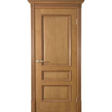 Межкомнатная дверь шпон Вена дуб античный глухая