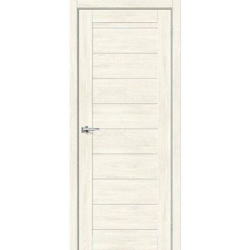 Межкомнатная дверь экошпон Bravo Порта-21 nordic oak глухая