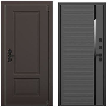 Входная дверь Шэбби амаретто силк панель пиано