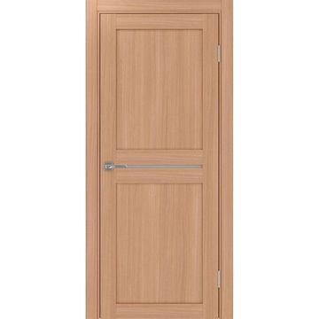 Межкомнатная дверь экошпон Турин 520.121 ясень тёмный остеклённая