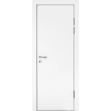 Звукоизоляционная дверь DG-600 ПЭТ белый 42 дб AL кромка авто порог
