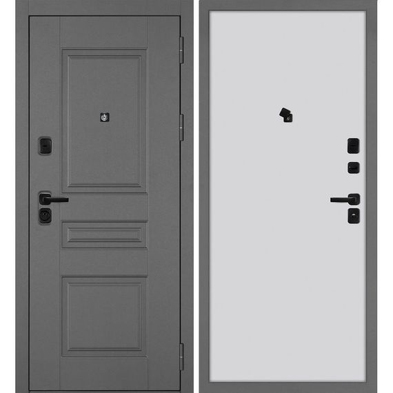 Входная дверь Октава-150 панель гладкая агат