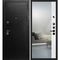 Входная дверь С-1 титан чёрный панель зеркало оптима макси