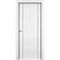 Межкомнатная дверь эмаль 1001 M2 белая глухая