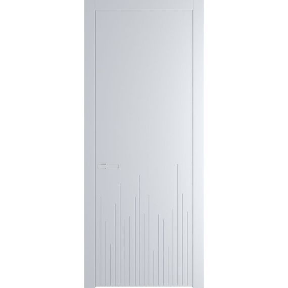 Межкомнатная дверь 7PA вайт глухая